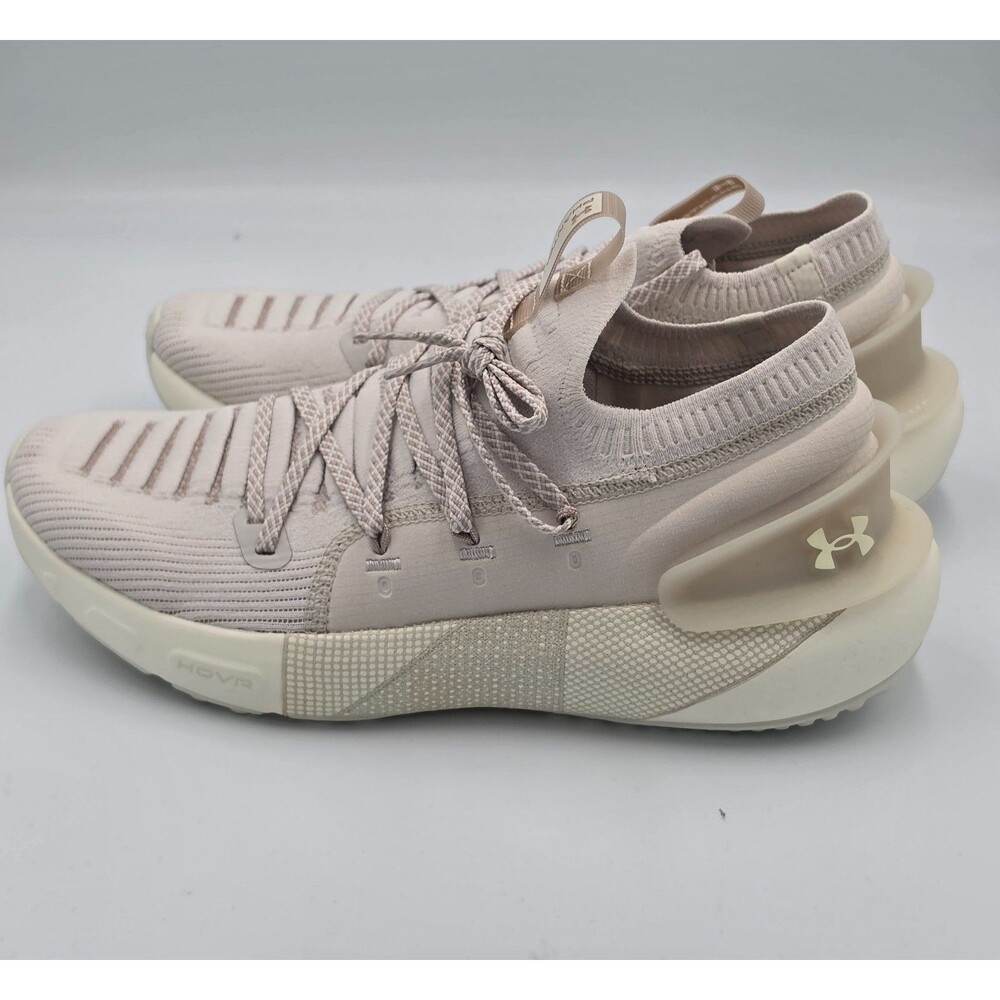 Under Armour UA HOVR Phantom 3 Grey Brown Unisex Running Shoes M10.5 W